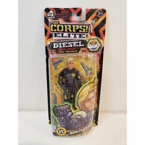 The Corps! ELITE Diesel Character GI Joe LIKE Action Figure Discontinued NEW